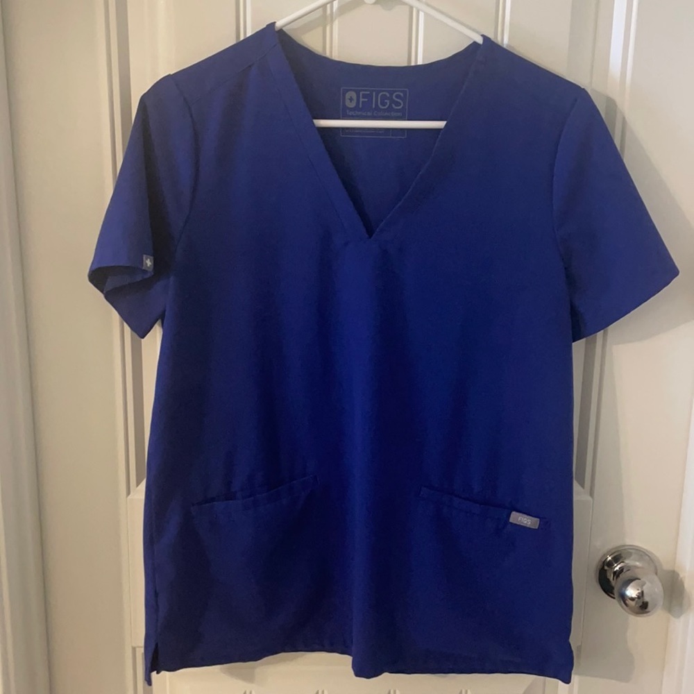 Figs Casma Scrub Top